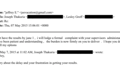 Epstein genetik testler için Joseph Thakuria'ya başvurmuş