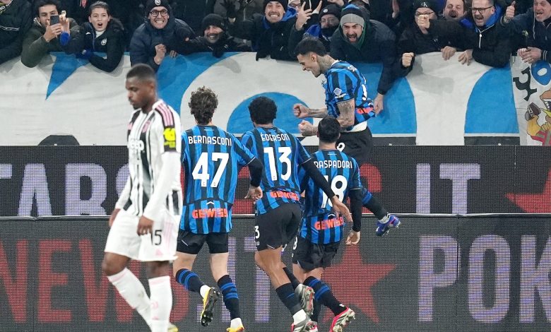 Galatasaray'ın Şampiyonlar Ligi play-off turundaki rakibi Juventus, İtalya Kupası'nda Atalanta deplasmanında farklı kaybetti