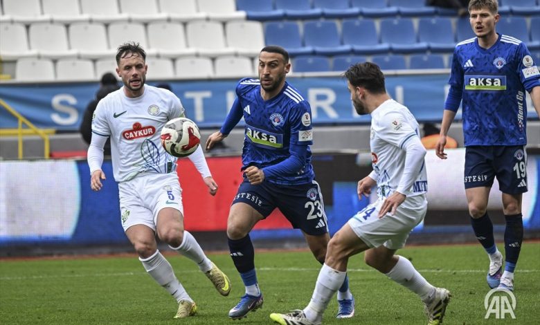 Trendyol Süper Lig’de alt sıraları yakından ilgilendiren karşılaşmada Çaykur Rizespor, Kasımpaşa deplasmanında kazandı