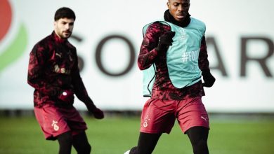 Victor Osimhen krizi bitti mi? 6 Victor Osimhen, Konyaspor maçında forma giymemesinin ardından Galatasaray'ın son antrenmanında yer aldı