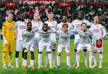 Samsunspor, UEFA Konferans Ligi son 16 play-off turu rövanşında Kuzey Makedonya temsilcisi Shkendija'yı 4-0'la eledi