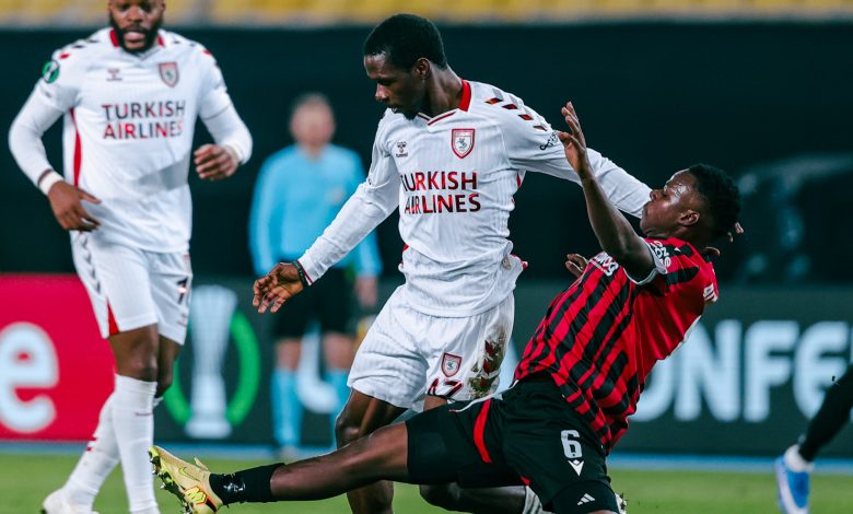 Samsunspor yüzümüzü güldürdü 5 Samsunspor, UEFA Konferans Ligi Play-Off Turu ilk maçında Shkendija'yı deplasmanda mağlup ederek avantaj yakaladı