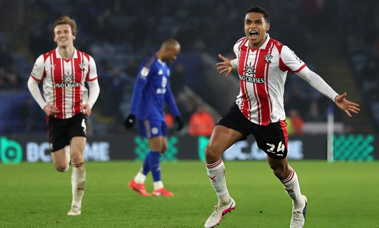İngiltere Championship Ligi’nde Southampton, 3-0 geriye düştüğü Leicester City deplasmanında 90+6’da bulduğu golle 4-3 kazandı