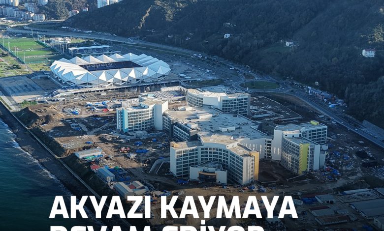 Trabzonspor'un stadı büyük tehlikede 5 Prof. Dr. Osman Bektaş, Trabzonspor’un stadının da bulunduğu Akyazı bölgesinde zeminin hızla denize doğru kaydığını açıkladı