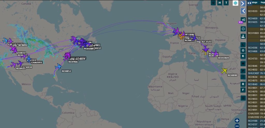 ABD, İran'a kâbus gibi çökmeye hazırlanıyor 2 ucakabd