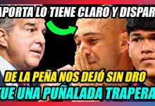Dro Fernandez'in FC Barcelona'dan Paris Saint-Germain'e transferi üzerine başkan Joan Laporta, bu ayrılıktan dolayı eski futbolcusu Ivan de la Pena'yı suçladı. Lapotrta olayı Kel adamın ihaneti olarak nitelendirdi.
