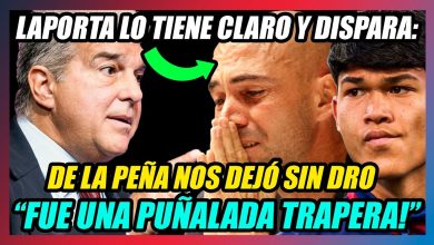 Dro Fernandez'in FC Barcelona'dan Paris Saint-Germain'e transferi üzerine başkan Joan Laporta, bu ayrılıktan dolayı eski futbolcusu Ivan de la Pena'yı suçladı. Lapotrta olayı Kel adamın ihaneti olarak nitelendirdi.