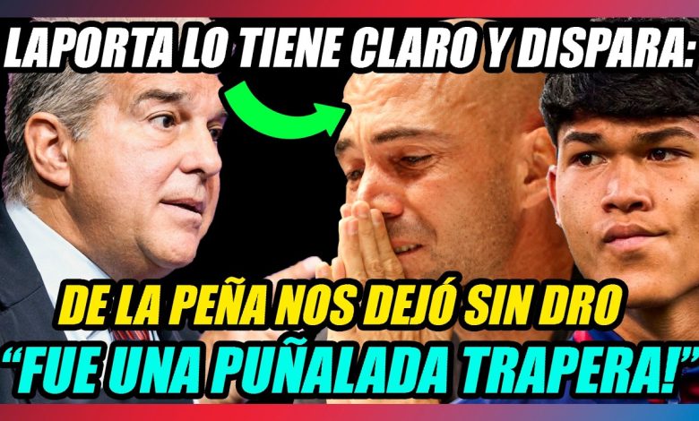 Dro Fernandez'in FC Barcelona'dan Paris Saint-Germain'e transferi üzerine başkan Joan Laporta, bu ayrılıktan dolayı eski futbolcusu Ivan de la Pena'yı suçladı. Lapotrta olayı Kel adamın ihaneti olarak nitelendirdi.