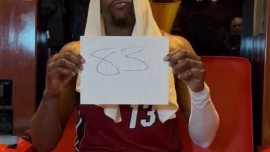 NBA'de Miami Heat, Washington Wizards'ı 150-129 mağlup ederken geceye 83 sayı atan Bam Adebayo damga vurdu.