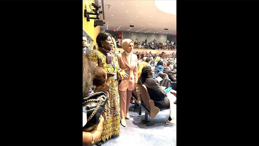 Aile ve Sosyal Hizmetler Bakanı Göktaş, BM Kadının Statüsü Komisyonu toplantısında İsrailli bakanın söz alması üzerine salonu terk etti.