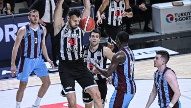 Türkiye Sigorta Basketbol Süper Ligi’nde Beşiktaş Gain ilk yarıda 11 sayı geriye düştüğü Trabzonspor'u mağlup etti