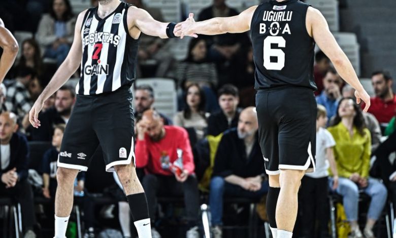 Türkiye Sigorta Basketbol Süper Ligi'nde Beşiktaş Gain, Glint Manisa deplasmanında farklı kazandı