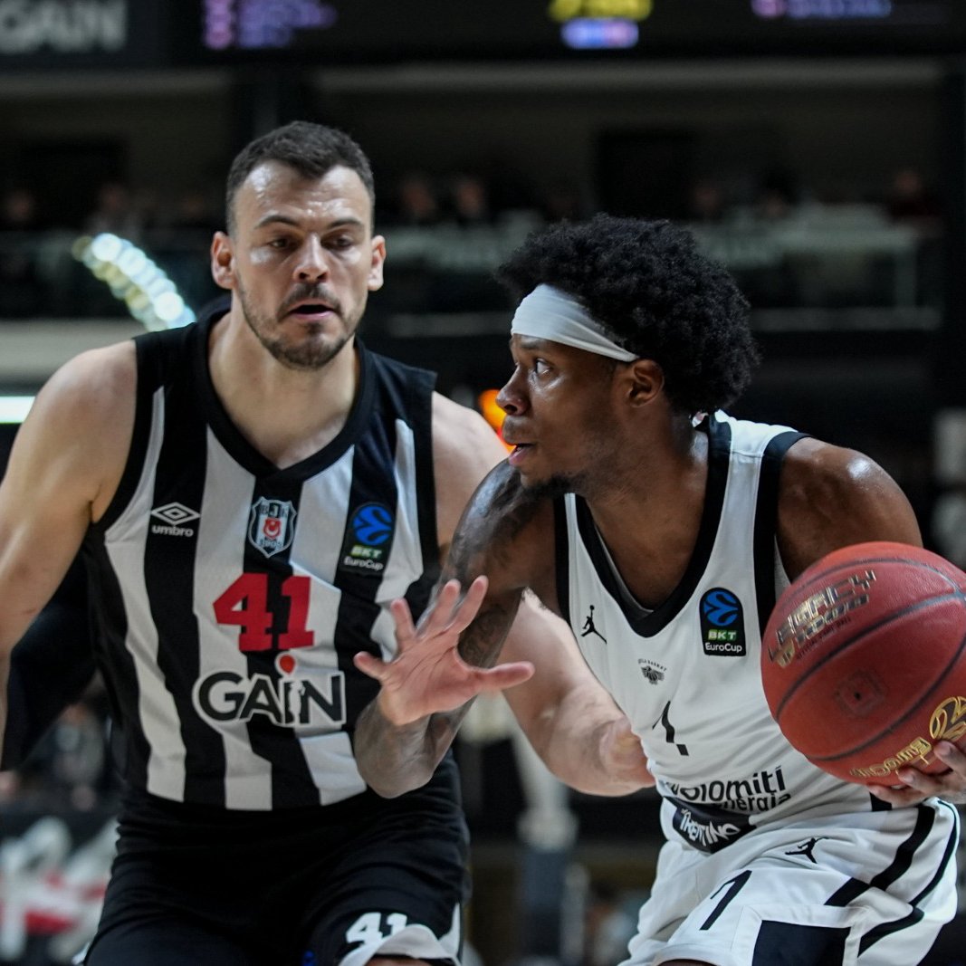Beşiktaş Gain, EuroCup çeyrek finalinde İtalya’nın Trento takımını yenerek yarı finale çıktı