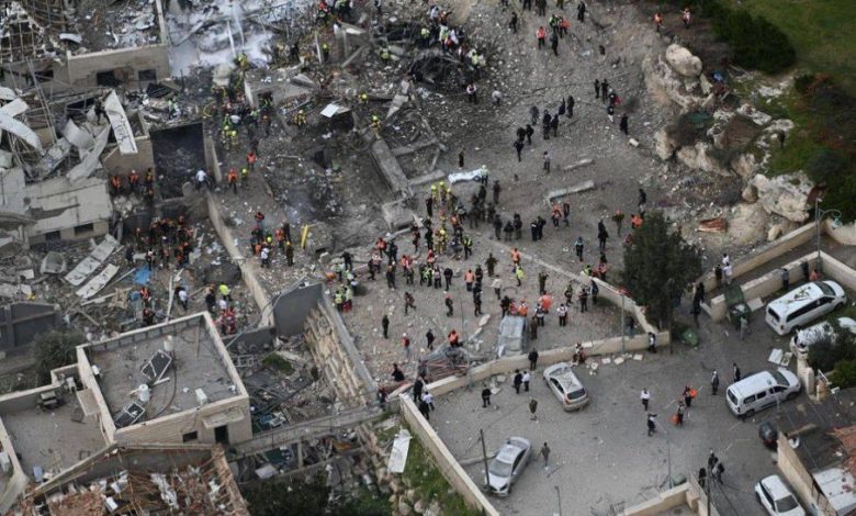 ABD İran Savaşı'nda İran'ın İsrail'de bir sığınağı füzeyle vurması sonucu çok sayıda kişi hayatını kaybetti