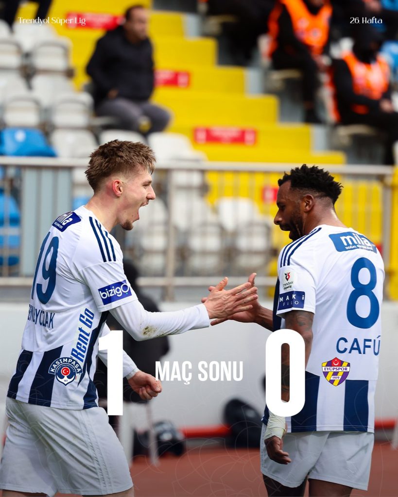 Kasımpaşa’dan 6 puanlık galibiyet 1 kasimpasa1