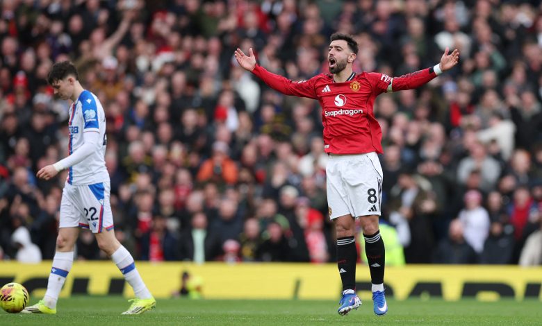 İngiltere Premier Lig’de Manchester United, Crystal Palace’ı 2-1 yenerek kötü giden performansını terse çevirdi