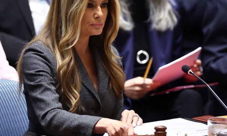 Tarihte bir ilk yaşandı. ABD Başkanı Donald Trump'ın eşi Melania Trump, Birleşmiş Milletler Güvenlik Konseyi’ne başkanlık etti