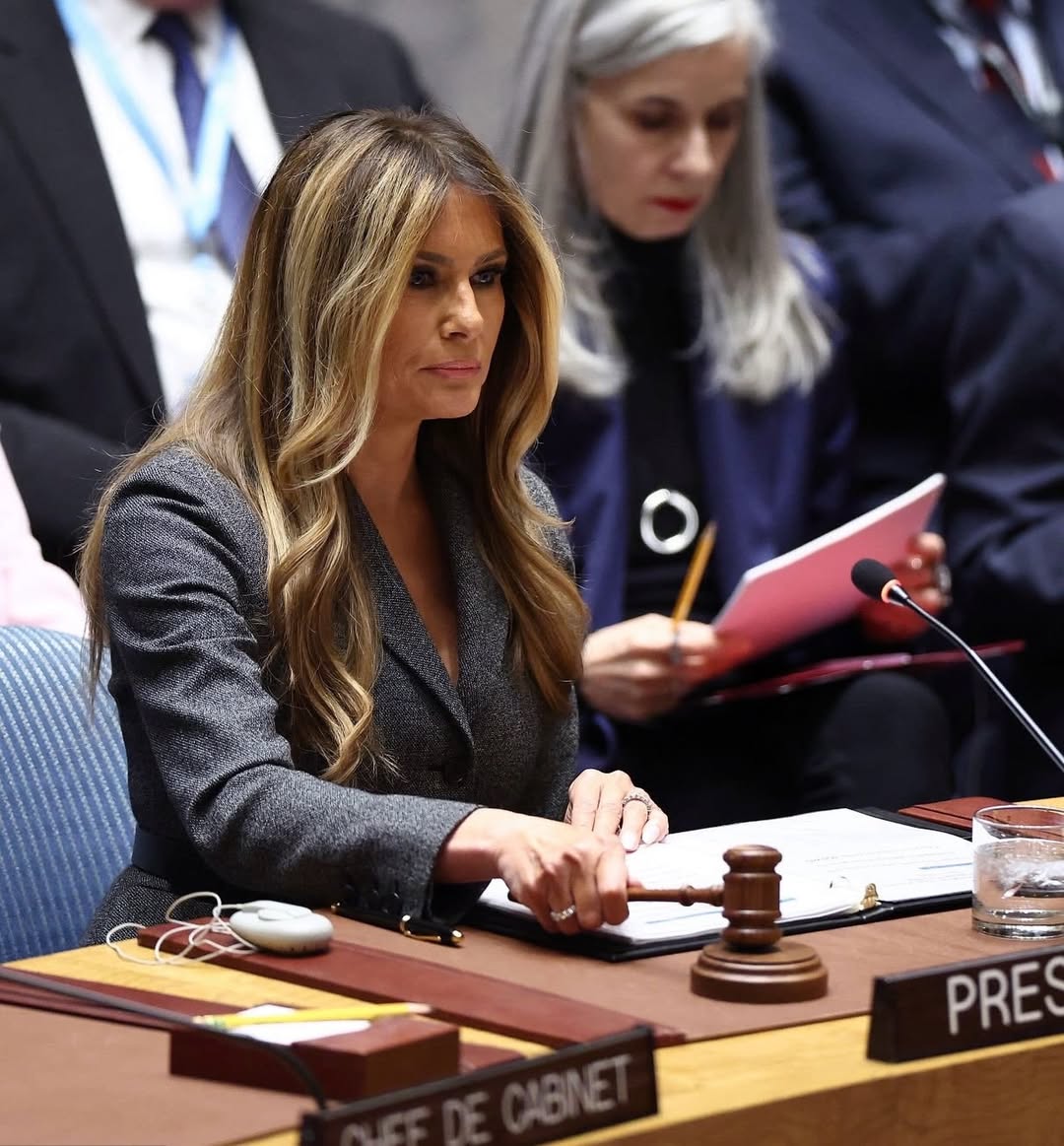 Tarihte bir ilk yaşandı. ABD Başkanı Donald Trump'ın eşi Melania Trump, Birleşmiş Milletler Güvenlik Konseyi’ne başkanlık etti