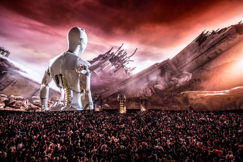 Paris La Défense Arena, Anyma gecesine hazırlanıyor 2 anyma paris konseri