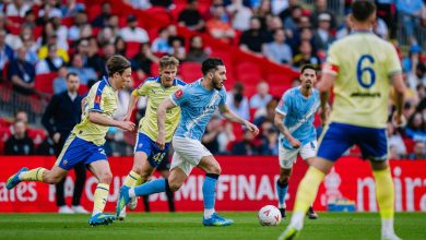 İngiltere Federasyon Kupası yarı finalinde Manchester City, Wembley'de 2-1'le elediği Southampton'ın 20 maçlık yenilmezliğine son verdi