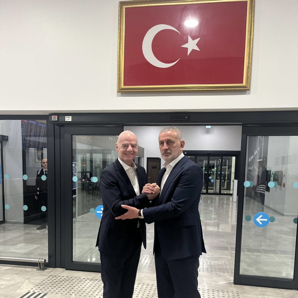FIFA Başkanı Gianni Infantino'dan Türkiye tezahüratı 1 infantino2