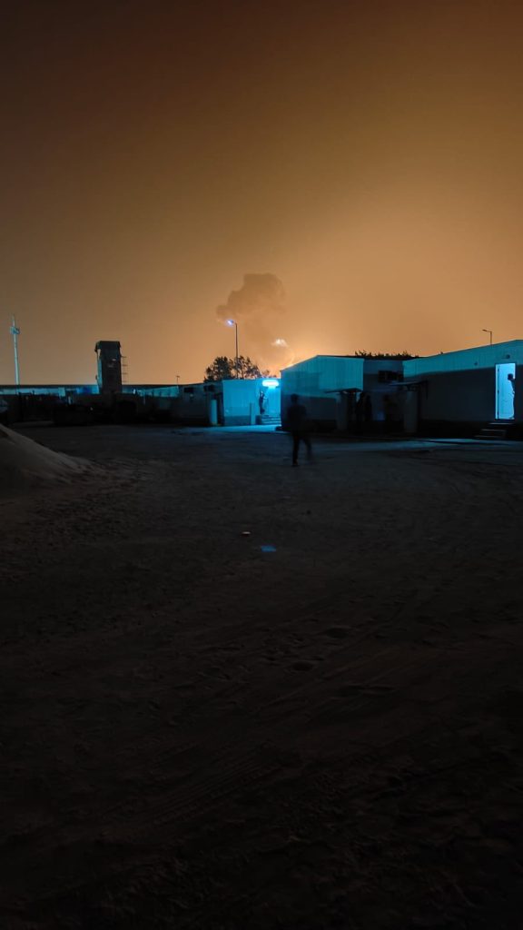 ABD İran Savaşı! Suudi Arabistan'ın kalbi vuruldu 1 jubail2