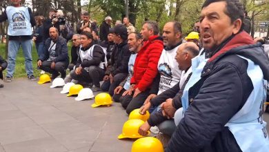 9 gündür açlık grevinde olan madencilerin Ankara'daki eylemleri sonrası İçişleri Bakanlığı devreye girdi. Ödeme garantisi sonrası eylem sona erdi