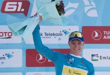 Cumhurbaşkanlığı Türkiye Bisiklet Turu’nun Aydın-Marmaris etabında kazanan yine Tom Crabbe oldu.