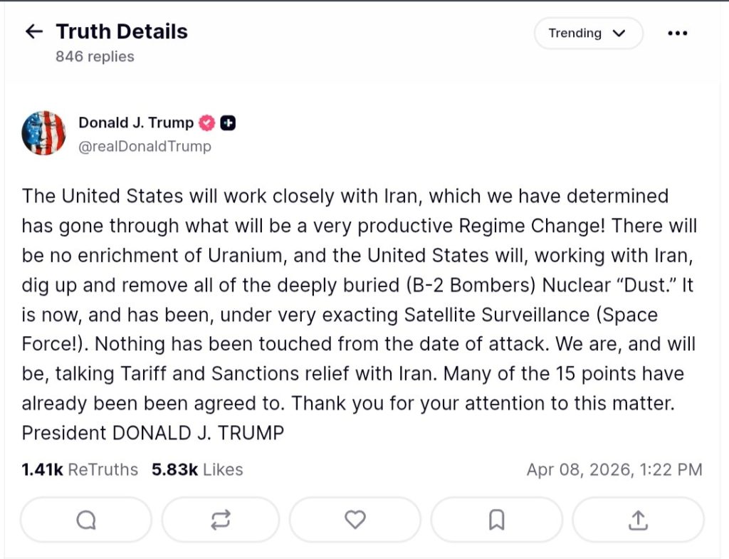 ABD İran Savaşı! Trump: 15 maddenin çoğu tamam! 1 trump 4