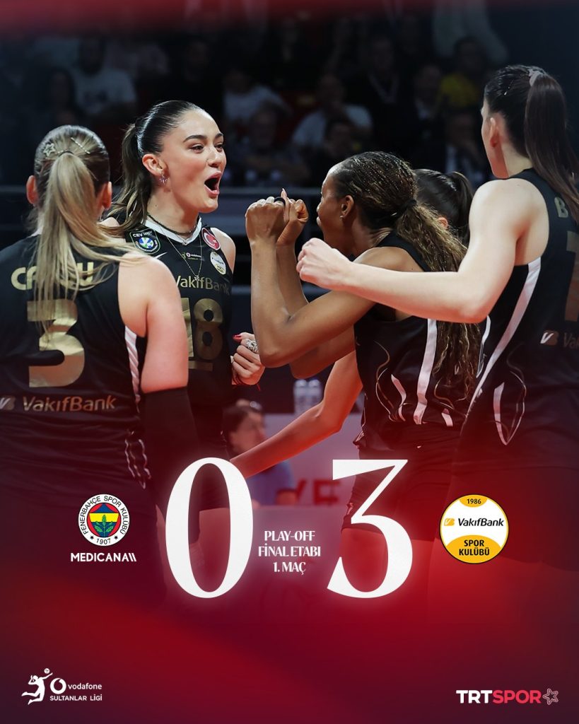 Fenerbahçe Medicana finalde 2-1 geriye düştü 1 vakif1