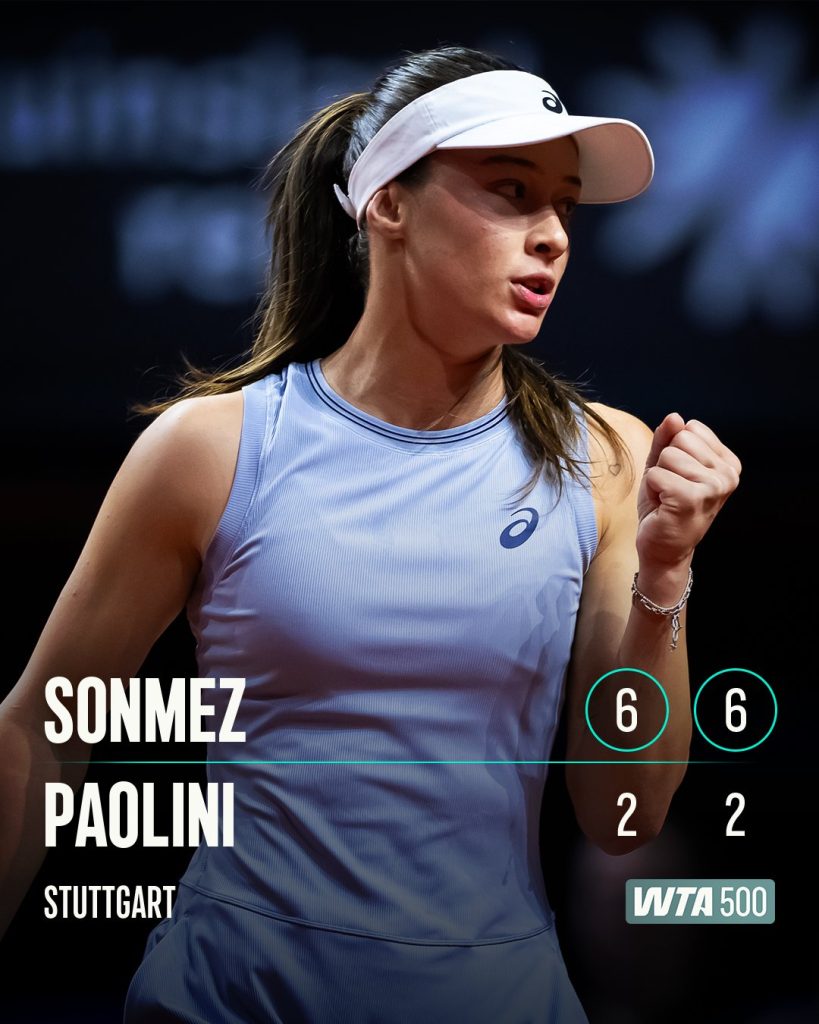 Milli tenisçimiz Zeynep Sönmez'den tarihi başarı 1 zeynep2