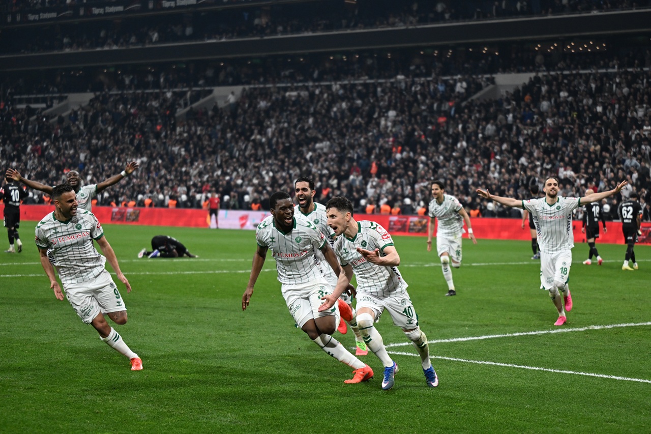 TÜMOSAN Konyaspor, Ziraat Türkiye Kupası’nda Beşiktaş’ı 1-0 mağlup ederek finale yükseldi.