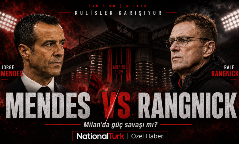 Jorge Mendes ile Ralf Rangnick arasında açık bir çatışma oldu.