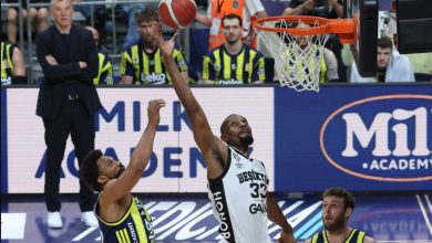 Türkiye Sigorta Basketbol Süper Ligi Play-Off Finali ilk maçında Beşiktaş Gain, Fenerbahçe Beko deplasmanında kazandı