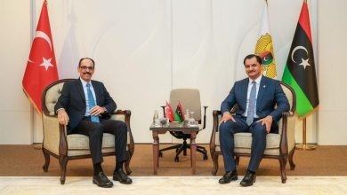 MİT Başkanı İbrahim Kalın, Libya’nın Bingazi kentinde Libya Ulusal Ordusu Genel Komutan Yardımcısı Orgeneral Saddam Hafter ile bir araya geldi.