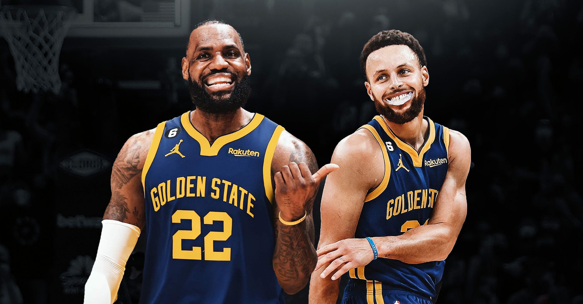 1O yıldan fazladır rekabet eden LeBron ve Curry, Golden State'de buluşmak üzere