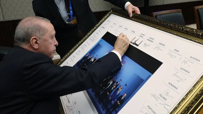 Ankara’daki NATO Zirvesi sona erdi! 3 erdogan imza