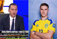 2026 Dünya Kupası'nda TRT'deki maç önü yayında İsveçli Gyökeres'in Norveç Milli Takımı'nın silahı olarak anlatılması gündem oldu