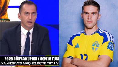 TRT, İsveçli Gyökeres'i Norveç'e transfer etti! 1 2026 Dünya Kupası'nda TRT'deki maç önü yayında İsveçli Gyökeres'in Norveç Milli Takımı'nın silahı olarak anlatılması gündem oldu
