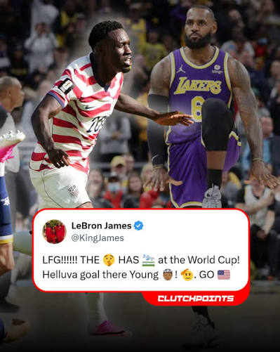 LeBron James'ten Folarin Balogun'a övgü! 2 LeBron James, Bosna Hersek maçında attığı gol sonrasıyla kendisiyle özdeşleşen sevinci yapan Folarin Balogun'u tebrik etti