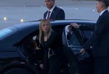 Ankara’daki NATO Zirvesi kapsamında Cumhurbaşkanlığı Külliyesi’nde verilen resmi akşam yemeğine son katılan lider İtalya Başbakanı Giorgia Meloni oldu.