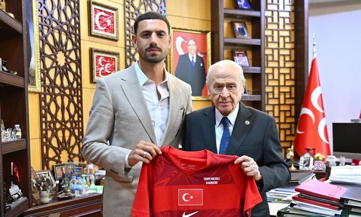 Merih Demiral’dan Devlet Bahçeli’ye ziyaret! 1 merih demiral devlet bahceli gorusme 1