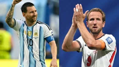 Dünyanın gözü İngiltere-Arjantin maçında 13 İngiltere-Arjantin rekabetinin bu bölümünde sahne Messi ve Kane'in