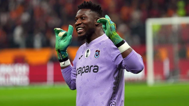 Trabzonspor, Andre Onana'yı kaptırmadı! 1 Trabzonspor, Manchester United kalecisi Andre Onana'yı art arda ikinci yıl kiralık olarak kadrosuna kattı