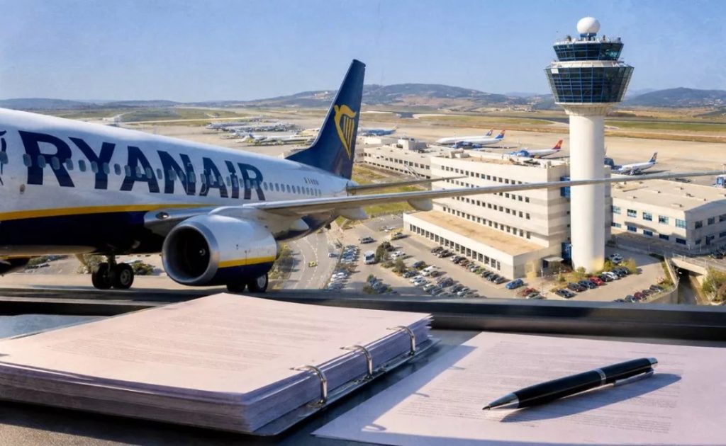 Yunanistan’da inanılmaz olay! Yolcu havada uçaktan fırladı! 1 ryanair